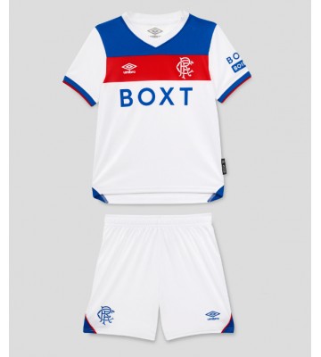 Rangers Segunda Equipación Niños 2025-26 Manga Corta (+ Pantalones cortos)
